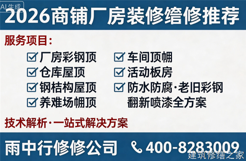 巢湖2026/9庐江县彩钢瓦屋面防水哪家专业正规